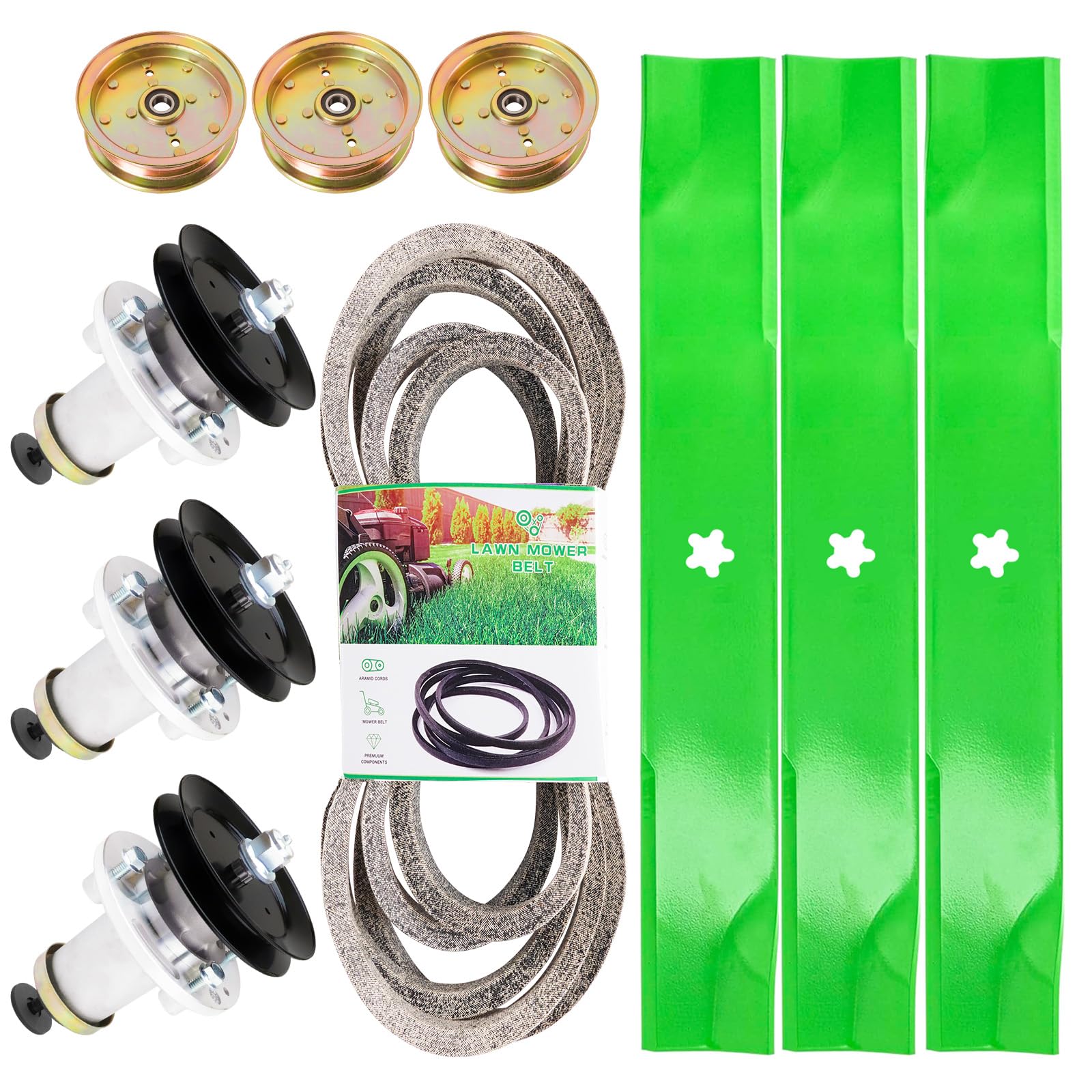 Amazon.com : 52 inch Lawn Mower Deck Rebuild Kit Compatible with
